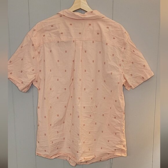 O'Neill Quiver Stretch Dobby Standard Fit Shirt Dusty Pink, XXL - Picture 4 of 4